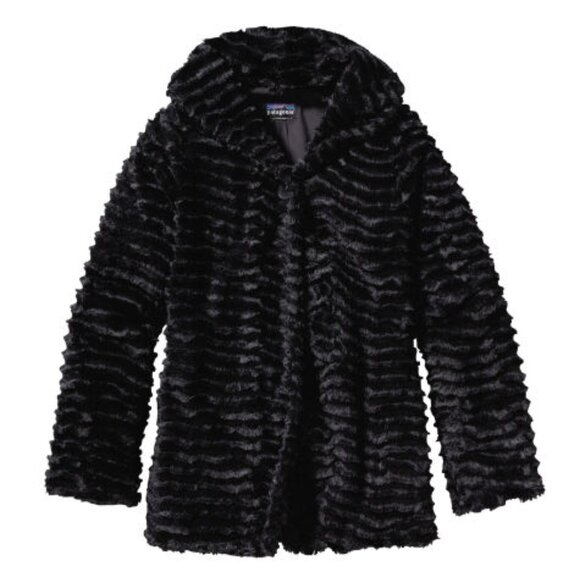 Patagonia Girls Pelage Jacket in Black Size XS - Picture 1 of 10
